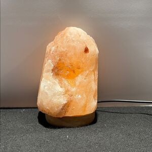 Small Himalayan Salt Lamp - Natural Orange Glow